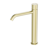 Zen Ss316L Tall Basin Nero Mixer Handless Brushed Gold